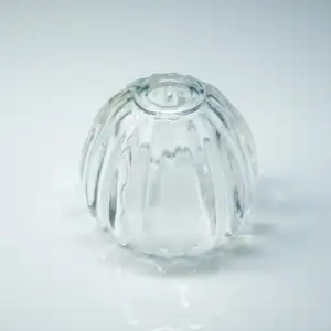Substituição de abajur de vidro transparente para lâmpadas de cilindro de alta transmitância com design simples personalizado de fábrica