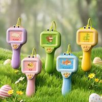 Caméra endoscopique HD imperméable pour enfants, jouet d'exploration en plein air, ensemble d'exploration de la nature avec écran IPS de 2,4 pouces et 8 LED pour enfants