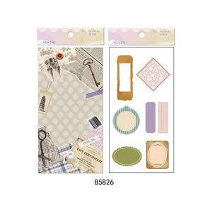 2 autocollants de <span class=keywords><strong>scrapbooking</strong></span> nekyi, papier esthétique Original personnalisé, pour les adhésifs - Product Image 2