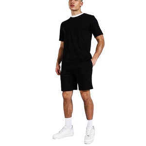 Conjunto de pantalones cortos deportivos para hombre, chándal de culturismo para verano, ropa de playa, conjuntos dobles - Product Image 4