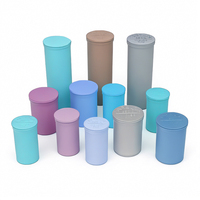Vente en gros de flacons à ouverture facile, flacons sécurisés pour enfants, contenants en PP anti-odeur, flacons en plastique à ouverture facile résistants aux enfants, tubes