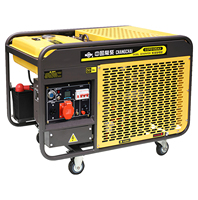 10KW 12KW 15KW Dual-Voltage Mobiler Diesel-Stromgenerator mit Autostart-Schutzsystem, Geräuscharmes Aggregat für Industrielle Anwendungen