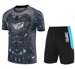 Maglia da Calcio Napoli 2025 da Uomo - Manica Corta Traspirante Asciugatura Rapida Personalizzabile con Nome Squadra Numeri Antibatterico Automatizzato - Product Image 5