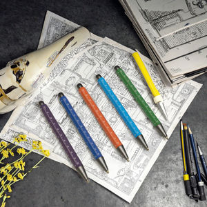 Bolígrafo Deportivo de Aluminio con Pantalla Táctil de 0.7 mm y Logotipo, Kit de Herramientas Metálicas para Escritura - Product Image 3