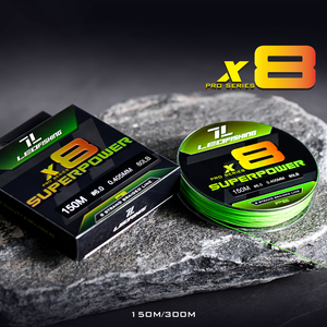 Newbility สายเบ็ดตกปลา X8ความแข็งแรงสูง0.6-6.0/150เมตรสาย PE สีเขียว - Product Image 3