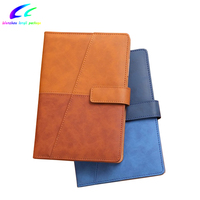 Carnet en cuir A5 personnalisé avec logo imprimé UV, organiseur professionnel pour entreprise, agenda à couverture rigide, 100 feuilles, promotionnel pour le bureau
