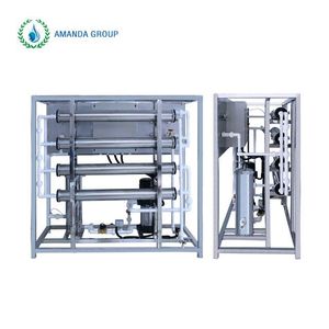 Pompe de machine de purification d'eau par osmose inverse <span class=keywords><strong>Umek</strong></span> 3000L/heure, eau potable pure, usine de filtration industrielle, Hebei Chine, 1kW, garantie 1 an - Product Image 6