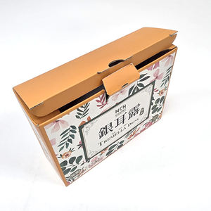 Nouveau design Emballage en papier pliant personnalisé avec impression en couleur Boîtes cadeaux en carton rigide 100% de Taiwan - Product Image 3