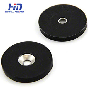 Aimant industriel en néodyme de haute qualité, super résistant, service de soudage, bande <span class=keywords><strong>magnétique</strong></span> recouverte de caoutchouc D32*6mm pour <span class=keywords><strong>plaque</strong></span> <span class=keywords><strong>d</strong></span>'<span class=keywords><strong>immatriculation</strong></span> - Product Image 3