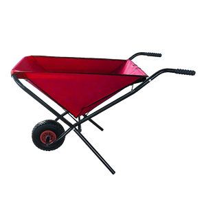 <span class=keywords><strong>Brouette</strong></span> de jardin pliable en toile avec poche de rangement latérale - Product Image 3