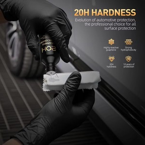 Revêtement Céramique Avancé pour Voiture Transparent 70ml 20H au Graphène, Tolérance PH2-12, Épaisseur 60µm, Technologie UV Glow Brevetée, Durée 9 Ans - Product Image 5