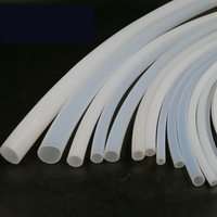 Vente d'usine : Tube en PTFE pur, blanc translucide, tube lisse en téflon, résistant aux hautes températures, pour tuyaux hydrauliques, gaz et huile