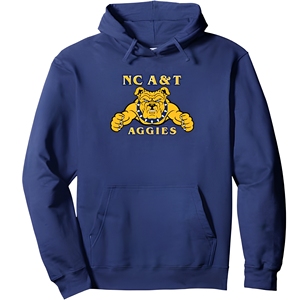 Sudadera con Capucha NCA&T, Sudadera Universitaria de los North Carolina A&T Aggies, Sudadera Informal de Forro Polar, Sudadera con Capucha de Manga Larga, Bolsillo Tipo Canguro - Product Image 4