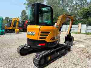 Mini-excavatrice sur chenilles SANY SY35U d'occasion, 3 tonnes, pour l'aménagement paysager et la rénovation urbaine (SANY U25, 26, 30, 35, 55) - Product Image 5