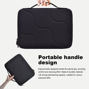 Sacoche pour ordinateur portable de 13 pouces en tissu EVA, taille personnalisée, coque rigide durable, lavable, antichoc, sacoche portable pour ordinateur portable - Product Image 5
