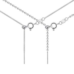 Acciaio inossidabile 1.2mm oro catena collana DIY KC2204086 piccolo anallergico sole modello infinitamente regolabile per regalo - Product Image 1