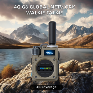 Máy bộ đàm cầm tay 4G G6 LTE <span class=keywords><strong>CDMA</strong></span> tầm xa 5000KM, tương thích với mạng toàn cầu, sử dụng sim cho tin nhắn vô tuyến - Product Image 2