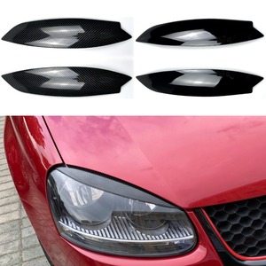 For VW Golf MK5 Body Kit Auto <b>Head</b> Light Lamp Eyelids Eyebrow Headlight Decoration Car <b>Styling</b> Trim Car Accessories - Product Image 2