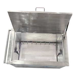 Réservoir <span class=keywords><strong>de</strong></span> trempage <span class=keywords><strong>de</strong></span> cuisine commerciale avec chauffage pour l'élimination du carbone du <span class=keywords><strong>filtre</strong></span> <span class=keywords><strong>de</strong></span> capot <span class=keywords><strong>de</strong></span> graisse - Product Image 4