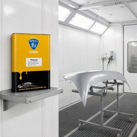 Peinture liquide en spray économique à séchage rapide, à base d'uréthane acrylique cristallin, pour la réparation de vernis de finition de véhicules et de bateaux