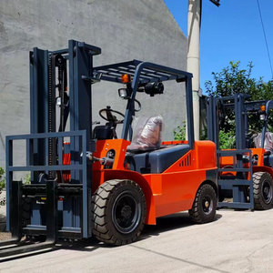 Ücretsiz kargo dizel Forklift çatal pozisyoner ve yan Shifter depo Forklift ile vinç 3 Ton 5 Ton CE EPA - Product Image 3