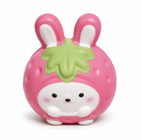 Jouet Squishy Mignon à Remontée Lente, Animaux et Fruits, Anti-stress, pour Bureau, Cadeau de Fête, Vente en Gros