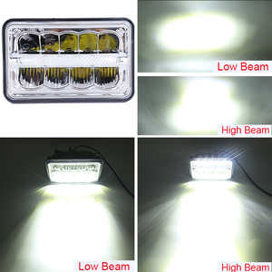 Proyector de haz de luz LED Hi/Lo más brillante, 4x6, H4, Rectangular, para camión, cuadrado, 45W, 4x6 pulgadas, <span class=keywords><strong>precio</strong></span> de fábrica - Product Image 5