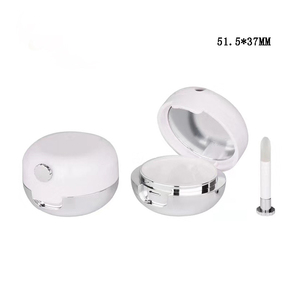 Estuche vacío de plástico blanco de lujo para lápiz labial Corrector Blush Lip Mud Lip Mask Embalaje de plástico personalizable - Product Image 2