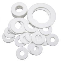 Joint d'étanchéité en PTFE blanc haute précision Jacey - Joint isolant antiadhésif pour équipement de laboratoire et étanchéité des vannes industrielles