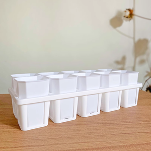 Оптовая продажа, прозрачный пластиковый горшок для растений, литьевая форма, садовый горшок для бонсай, пластиковые горшки для растений - Product Image 6