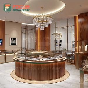 Fabricante de Muebles Minimalistas para Joyerías, Vitrina de Vidrio Templado para Mostrador de Centro Comercial - Product Image 3