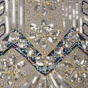 Ecoparty 드롭 배송 숙녀 1920s 포효 <span class=keywords><strong>20s</strong></span> 플래퍼 개츠비 의상 스팽글 멋진 의상 파티 원피스 - Product Image 4