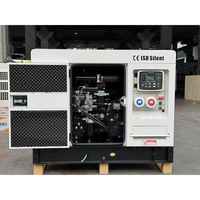 Generador Diésel LINGGE Súper Silencioso, Portátil, para Uso Doméstico, de Reserva, de Baja Potencia, 15Kw 20Kw 25Kw