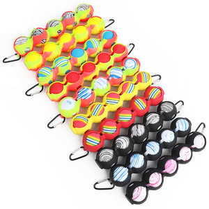 AMEYXGS <b>Golf</b> Ball Bag EVA Foam Portable With Hook Colorful Practice <b>Golf</b> Balls 5-Pack - Product Image 4