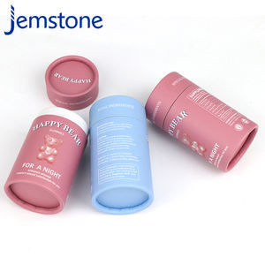 Customization Recyclable Food Grade Gummy Capsule Kraft <b>Cardboard</b> Cylinder Packaging Box Candy Paper <b>Tube</b> Container - Product Image 1