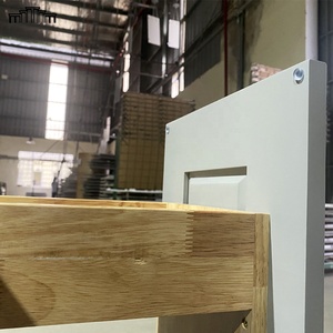 Estante de especias extraíble de pintura gris estilo coctelera, organizador, armarios de cocina de cierre suave con deslizamiento de cajón de extensión completa debajo del montaje - Product Image 6