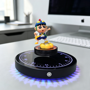 ฐานลอยแม่เหล็ก ถาดไฟ LED เปลี่ยนสี RGB ควบคุมด้วยระบบสัมผัส แท่นลอยตกแต่งบ้าน ตกแต่งโต๊ะทำงาน สำหรับตั้งโชว์ - Product Image 4