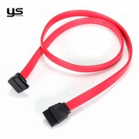 Kabel Data 3.0 Berkualitas Tinggi dengan Konektor Sudut Kanan Bentuk L untuk Pengkabelan Antarmuka Serial Pengunci Drive Optik HDD