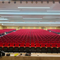 Lutrins d'église, auditoriums d'école et de théâtre sièges pliants salles de conférences luxueuses tables et chaises en rangée