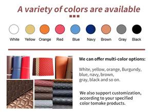 Revêtement de siège de voiture en cuir matelassé avec mousse, <span class=keywords><strong>tissu</strong></span> PVC brodé pour l'intérieur de la voiture, <span class=keywords><strong>imprimé</strong></span> non tissé - Product Image 4