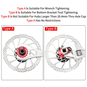 MUQZI — <span class=keywords><strong>disque</strong></span> de verrouillage Hub pour vélo, couvercle d'adaptateur de moyeu avant et arrière, avec verrouillage 9/12/15/20mm - Product Image 4
