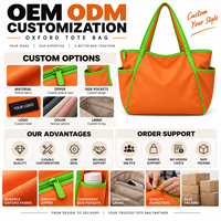 Sac fourre-tout en polyester à blocs de couleur personnalisés pour la plage et l'usage quotidien, grande capacité, fermeture éclair, multi-poches, sac à bandoulière
