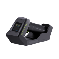 Scanner de codes à barres haute vitesse sans fil 2D avec lumière LED Interface USB Bluetooth et COM pour la numérisation industrielle en stock
