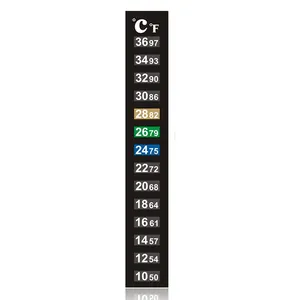 Temperature Strip Custom Temperature Range Children's Bath LCD Thermometer Strip Sticker