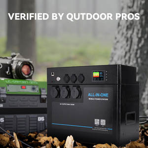 Système de stockage d'énergie solaire AC portable 3000W <span class=keywords><strong>avec</strong></span> <span class=keywords><strong>batterie</strong></span> <span class=keywords><strong>externe</strong></span> d'urgence alimentée par <span class=keywords><strong>batterie</strong></span> LiFePO4 12V pour extérieur, tension de sortie <span class=keywords><strong>220V</strong></span> - Product Image 5