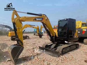 เครื่องขุด SY60C 6ตันรถขุดดินนำเข้าจากประเทศจีน SY60C รถขุดตีนตะขาบใช้ - Product Image 2