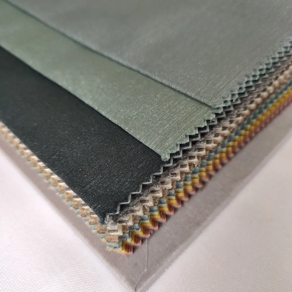 Fabrik Direkt verkauf 100% Polyester hochpräzise Imitation Seide Jacquard Stoff für Vorhang