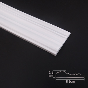 Línea de yeso de PVC, marco de imagen, decoración de borde, cierre autoadhesivo, línea suave, de <span class=keywords><strong>TV</strong></span> Fondo, barra de decoración de borde de pared - Product Image 3