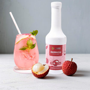 <span class=keywords><strong>น้ำเชื่อม</strong></span>เนื้อลิ้นจี่พรีเมียมสำหรับท็อปปิ้งขนมและสมูทตี้-พร้อมใช้งานได้รับการรับรองฮาลาล1.2กก. - Product Image 2