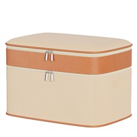 Organisateur de garde-robe domestique de grande capacité boîte de rangement de couette rectangulaire avec pliage magique pour vêtements et pantalons